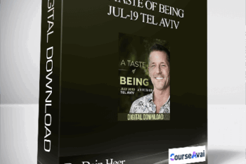 Dr. Dain Heer - A Taste of Being Jul-19 Tel Aviv