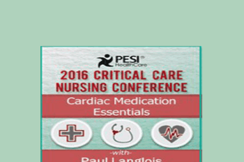 Dr. Paul Langlois - Cardiac Medication Essentials: 2016 Critical Care Nursing Conference