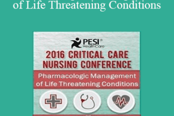 Dr. Paul Langlois - Pharmacological Management of Life Threatening Conditions