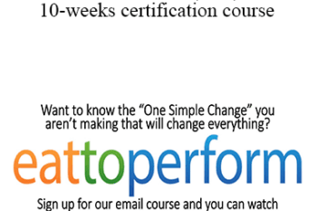EatToPerform (ETP) - 10 weeks certification course
