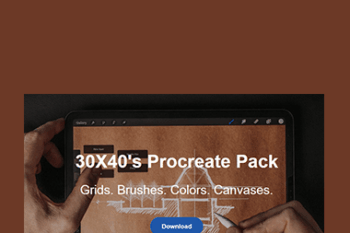 Eric Reinholdt RA NCARB – 30X40’s Procreate Pack