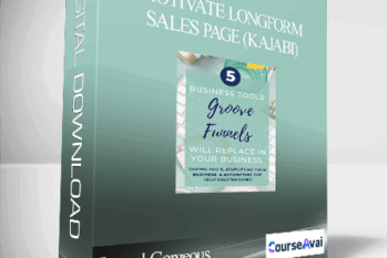 Funnel Gorgeous - Motivate Longform Sales Page (Kajabi)