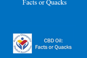 Gwen Levitt - CBD Oil: Facts or Quacks