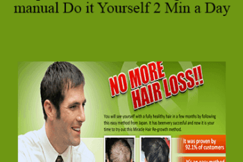 Hiroko Kobayashi - Japanese Miracle hair regrowth manual Do it Yourself 2 Min a Day