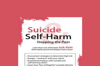 Jack Klott - Suicide & Self-Harm: Stopping the Pain