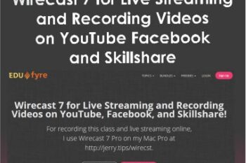 Jerry Banfield with EDUfyre - Wirecast 7 for Live Streaming and Recording Videos on YouTube