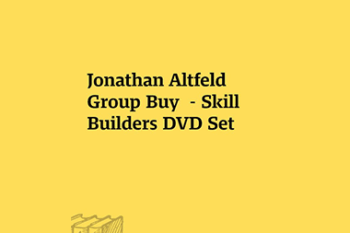 Jonathan Altfeld - Skill Builders DVD Set
