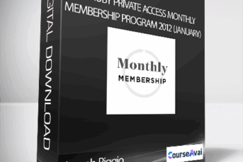 Joseph Riggio - UA Ruby Private Access Monthly Membership Program 2012 (January)