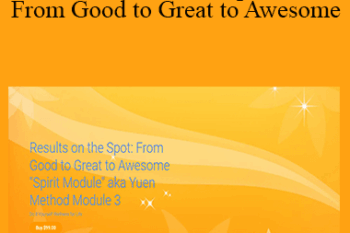 Julie Rahm - Results on the Spot - From Good to Great to Awesome