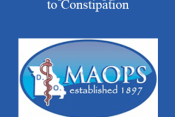 Karen Snider - Osteopathic Approach to Constipation