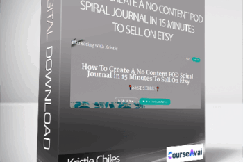 Kristie Chiles - How To Create A No Content POD Spiral Journal in 15 Minutes To Sell On Etsy