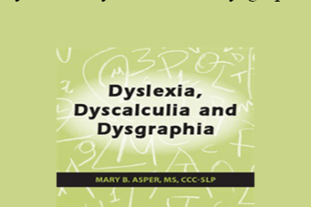 Mary Asper - Dyslexia