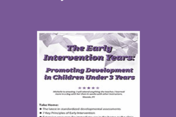 Michelle Fryt Linehan - The Early Intervention Years: Promoting Development in Children Under 3 Years