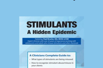 Paul Brasler - Stimulants: A Hidden Epidemic