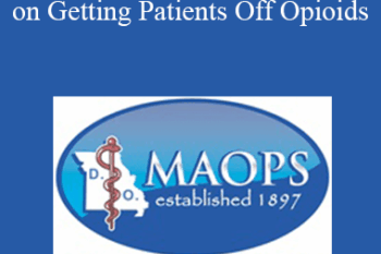 Paul Jones - "Best Practices" on Getting Patients Off Opioids