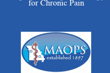 Robert (Bo) Cooley - Nonpharmacological Therapy for Chronic Pain