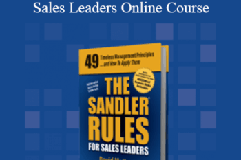 Sandler - The Sandler Rules for Sales Leaders Online Course