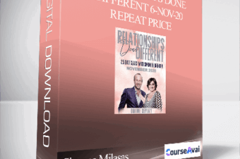 Simone Milasas & Brendon Watt - Relationships Done Different 6-Nov-20 Repeat Price