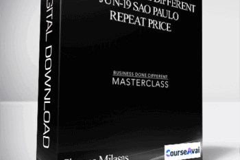 Simone Milasas - Business Done Different Jun-19 Sao Paulo Repeat Price
