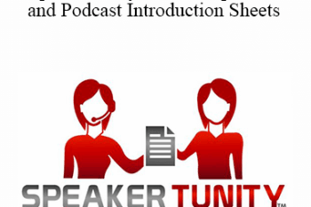 Speakertunity - Speakertunity Sheets - Speaker and Podcast Introduction Sheets