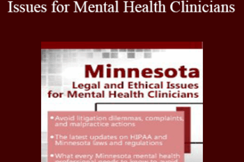 Susan Lewis - Minnesota Legal and Ethical Issues for Mental Health Clinicians