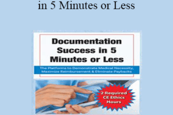 Trent Brown - Documentation Success in 5 Minutes or Less: The Platforms to Demonstrate Medical Necessity