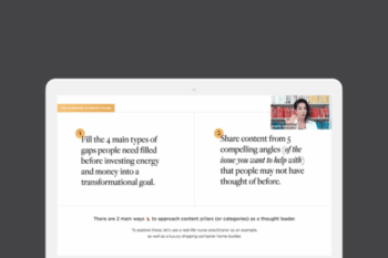 3 - Day Thought Leadership Content Strategy Course  -  Regina Anaejionu