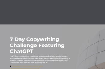 7 Day Copywriting Challenge Featuring ChatGPT  -  Ashton Shanks