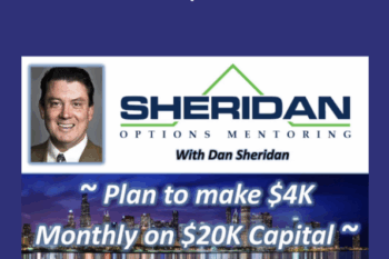 A PLAN TO MAKE $4K MONTHLY ON $20K  -  Dan Sheridan