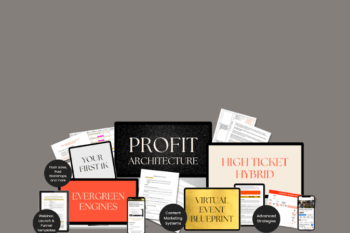 Profit Architecture  -  Mariah Coz