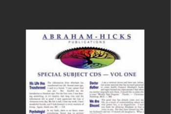 39 - Special Subjects Volume 1+2 - Abraham Hicks Available