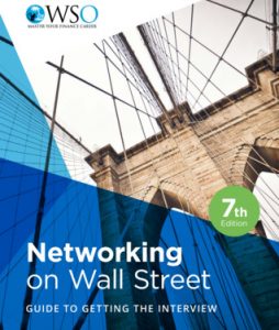 Wall Street Oasis - Networking on Wall Street
