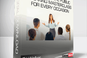 TJ Walker – 2020 Complete Public Speaking Masterclass For Every Occasion
