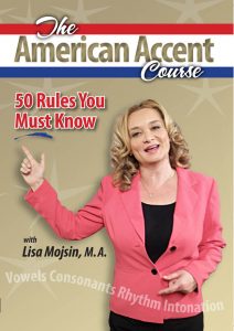 Lisa Mojsin - The American Accent Course DVD - 50 Rules You Must Know