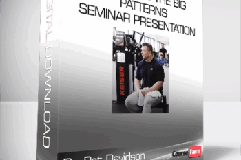 Dr. Pat Davidson – Rethinking The Big Patterns Seminar Presentation
