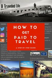 Georg Papp - How to Get Paid Travel Sponsorships