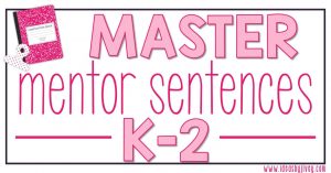 Jivey - Master Mentor Sentences K-2