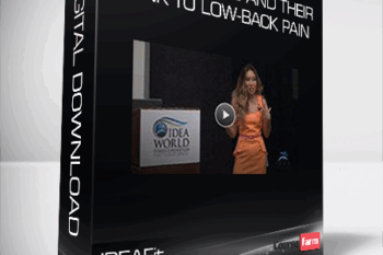 IDEAFit – The Gluteals and Their Link to Low-Back Pain