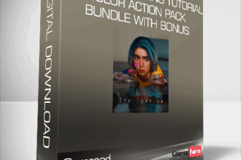 Gumroad – Geo’s Retouching Tutorial + Color Action pack Bundle with BONUS