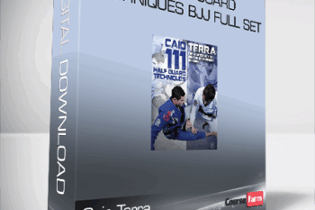 Caio Terra – 111 Half Guard Techniques BJJ Full Set