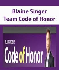 Blaine Singer- Team Code of Honor