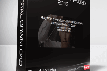 David Snyder – Real World Hypnosis 2016