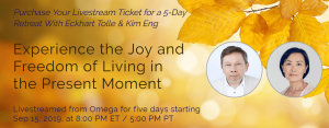 Eckhart Tolle & Kim Eng - Omega Livestream (2019)