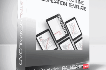 Eric Reinholdt, RA, NCARB – Residential Outline Specification Template
