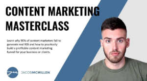 Jacob McMillen - Marketing Masterclass