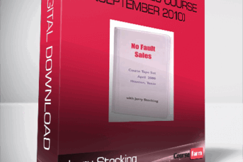 Jerry Stocking – No Fault Sales Course (September 2010)