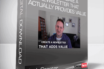Josh Spector – How To Create A Newsletter That Actually Provides Value