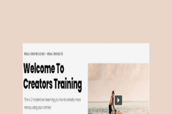 Julian Alexander – Creators Training Masterclass