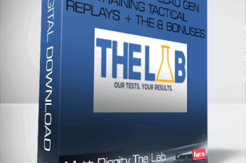Matt Diggity The Lab – 14 Live SEO & Lead Gen Training Tactical Replays + The 8 Bonuses