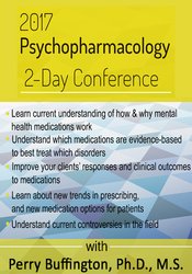 Perry W. Buffington - Psychopharmacology 2-Day Conference